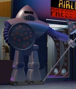 Left Pizza Planet Guard Toy Story Wiki Fandom