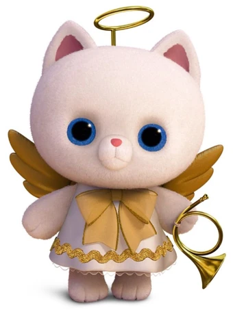 angel kitty toy story plush