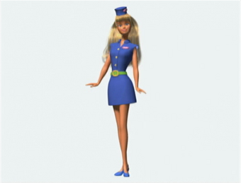 flight attendant barbie toy story