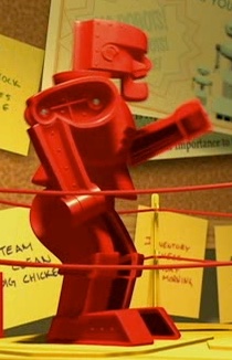 robot on toy story