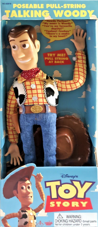 poseable pull string talking woody