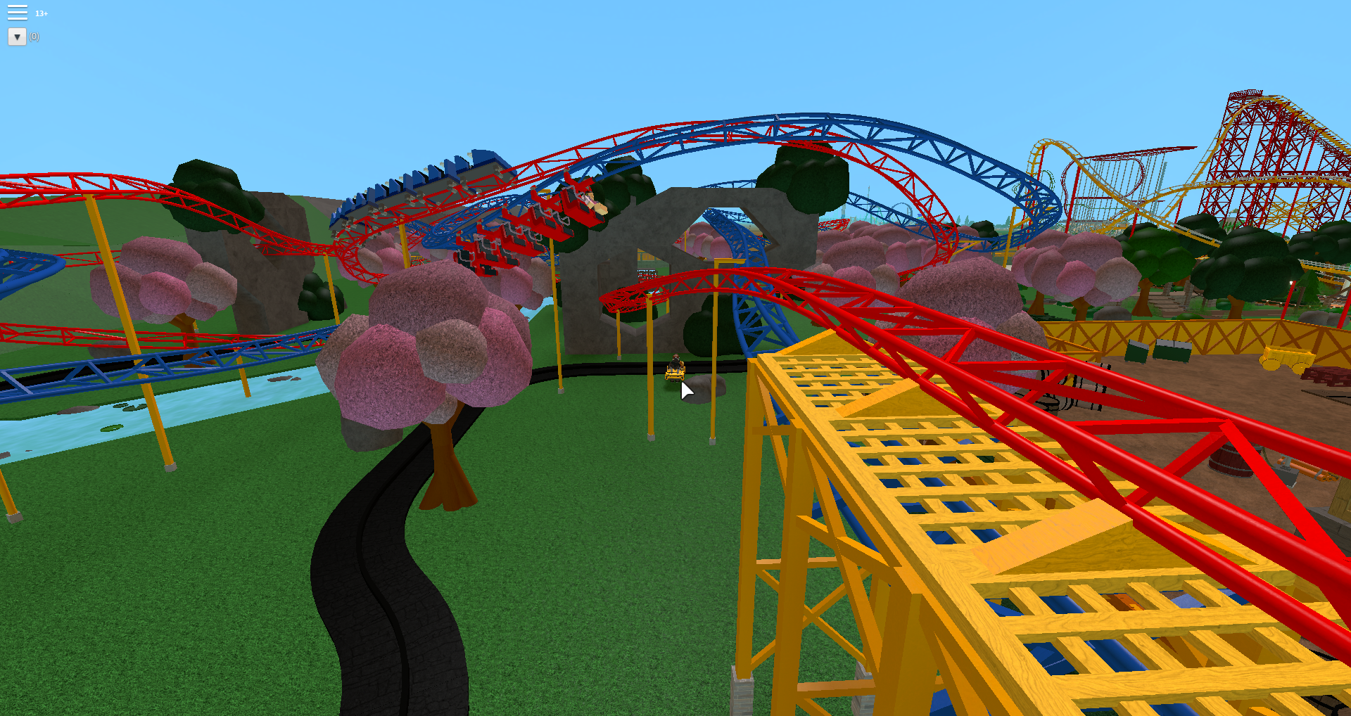 Roblox Theme Park Tycoon 2 Inverted Coaster