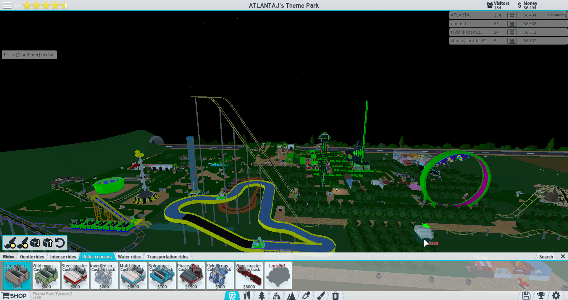 User Blog Slickjury Park Rating Guide Theme Park Tycoon 2 Wikia