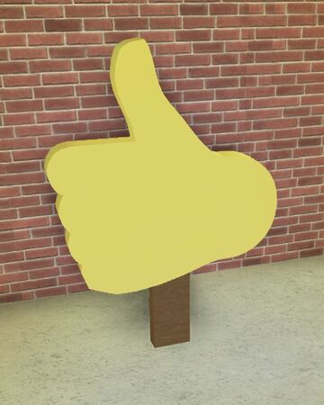 Shiny Thumbs Up Theme Park Tycoon 2 Wikia Fandom