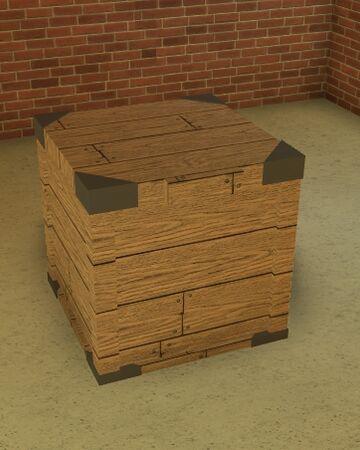 Wooden Crate Fortified Cube Theme Park Tycoon 2 Wikia Fandom