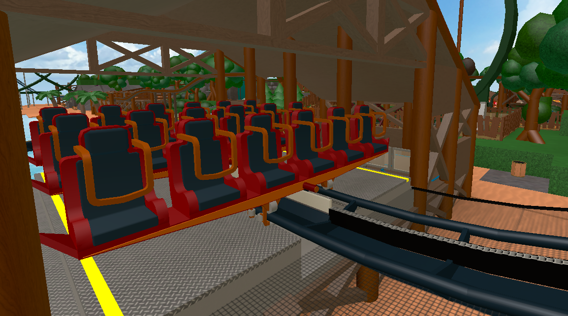 Roblox Theme Park Tycoon 2 Roller Coaster Station