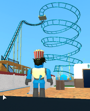 I Tried Doing The Spin To Win Achievement But I Don T Know What I M Doing Fandom - roblox theme park tycoon 2 achievements spin to win