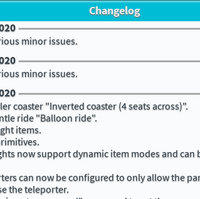 Changelog Theme Park Tycoon 2 Wikia Fandom - thumbnails skybox incorrect website bugs roblox