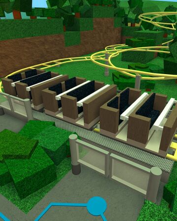 Junior Coaster Theme Park Tycoon 2 Wikia Fandom - ride a roller coaster in roblox