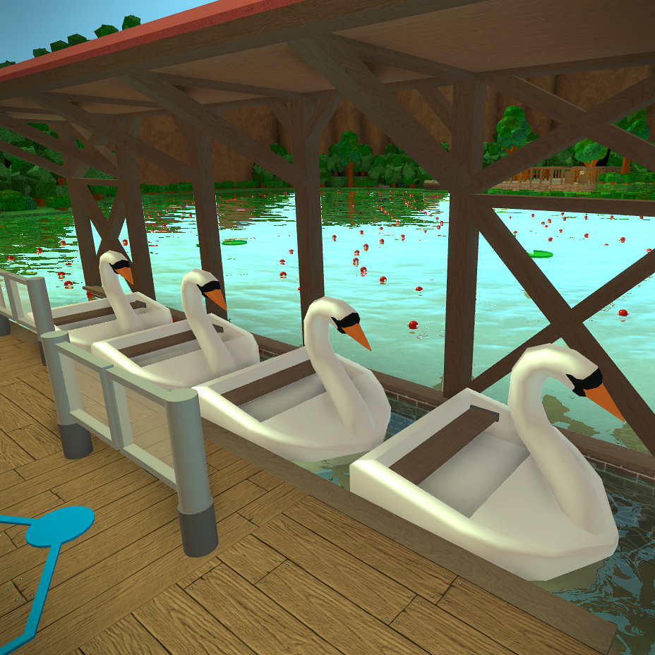 Swan Boats Theme Park Tycoon 2 Wikia Fandom - water park world roblox wiki