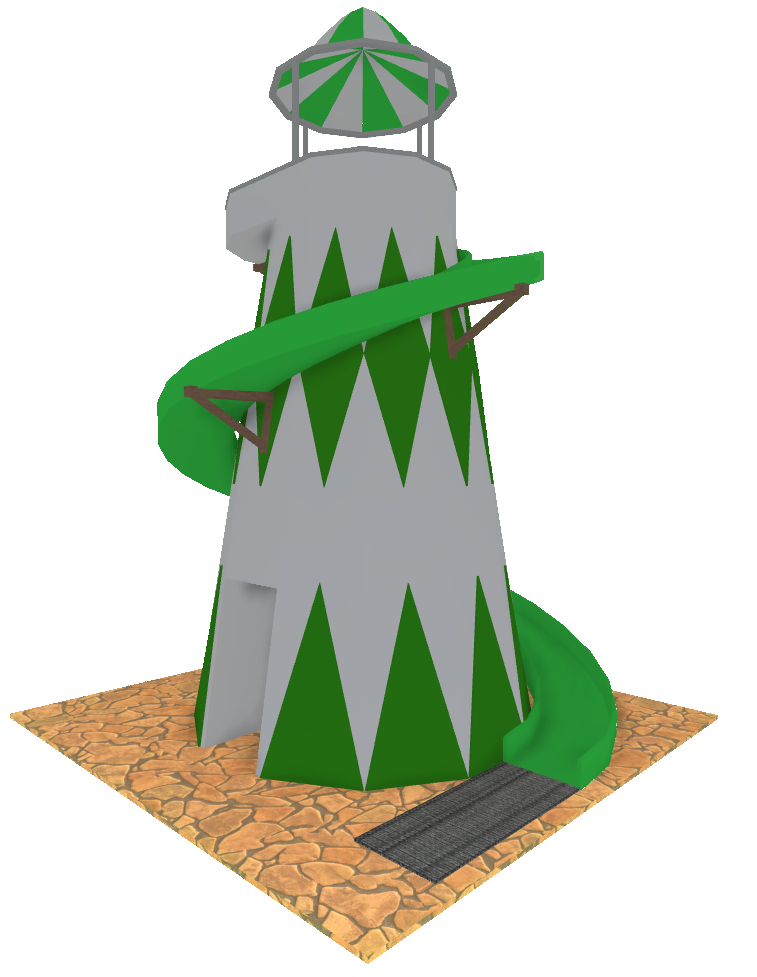 Roblox Theme Park Tycoon 2 Wikia Spiral Slide Theme Park Tycoon 2 Wikia Fandom