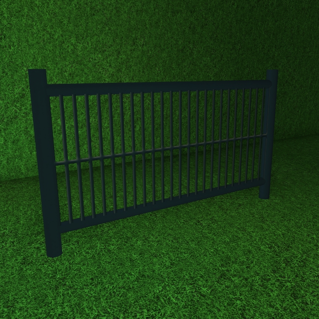 Fence Metal Bars Theme Park Tycoon 2 Wikia Fandom - iron fence roblox