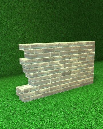 Wall Brick Ruins Side Theme Park Tycoon 2 Wikia Fandom