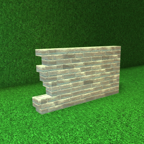 Wall (Brick ruins)/Side | Theme Park Tycoon 2 Wikia | FANDOM powered by ...