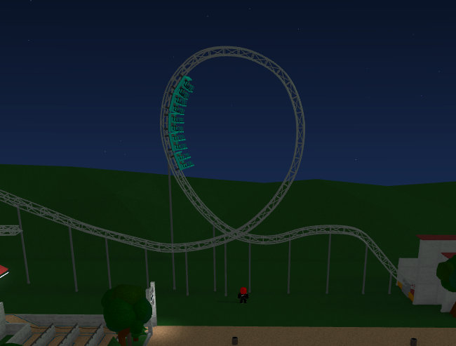How Do I Build Realistic Loops In Advanced Editor Fandom - how to build a looping coaster roblox theme park tycoon