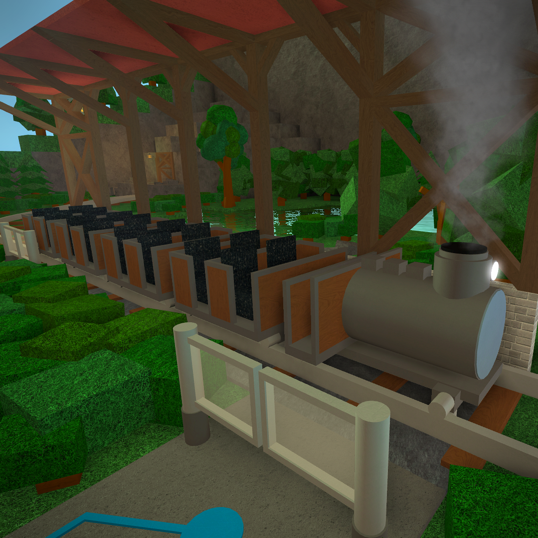 Transport Train Theme Park Tycoon 2 Wikia Fandom - roblox theme park tycoon 2 how to add queue