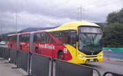 Biarticulado TransMilenio