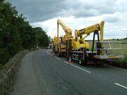 Facelift aerial platforms for TV News crews - Sheffield Ulley Dam Disaster 07 - DSCF0302