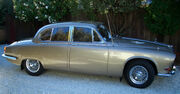 Jaguar 420 with chrome wires