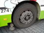 MB O 405 N MVV274 guide wheel detail