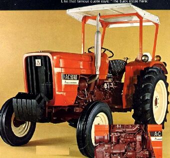 Allis Chalmers 5040 Tractor Construction Plant Wiki Fandom
