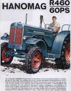 Hanomag R 460 brochure