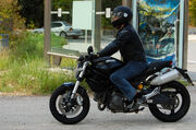 Ducati Monster 696 at Ducati Tour 09