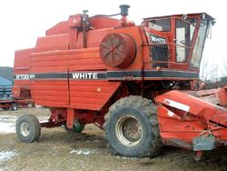 White 8700 combine - 1979