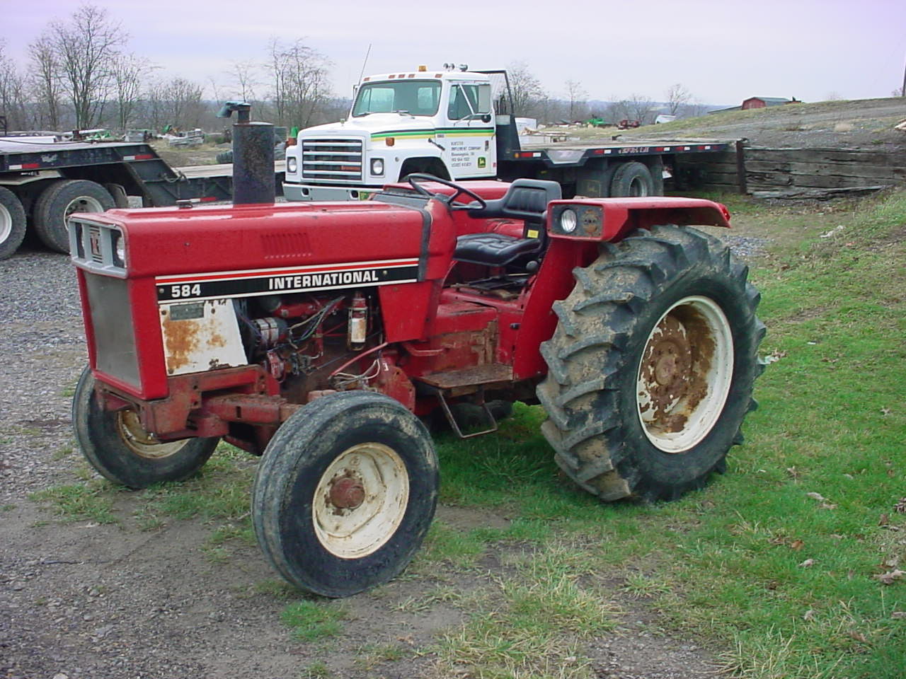 International 584 | Tractor & Construction Plant Wiki ... international harvester wiring diagram 