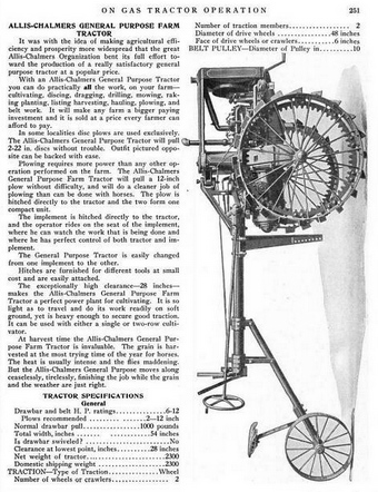 Allis Chalmers 6 12 Tractor Construction Plant Wiki Fandom