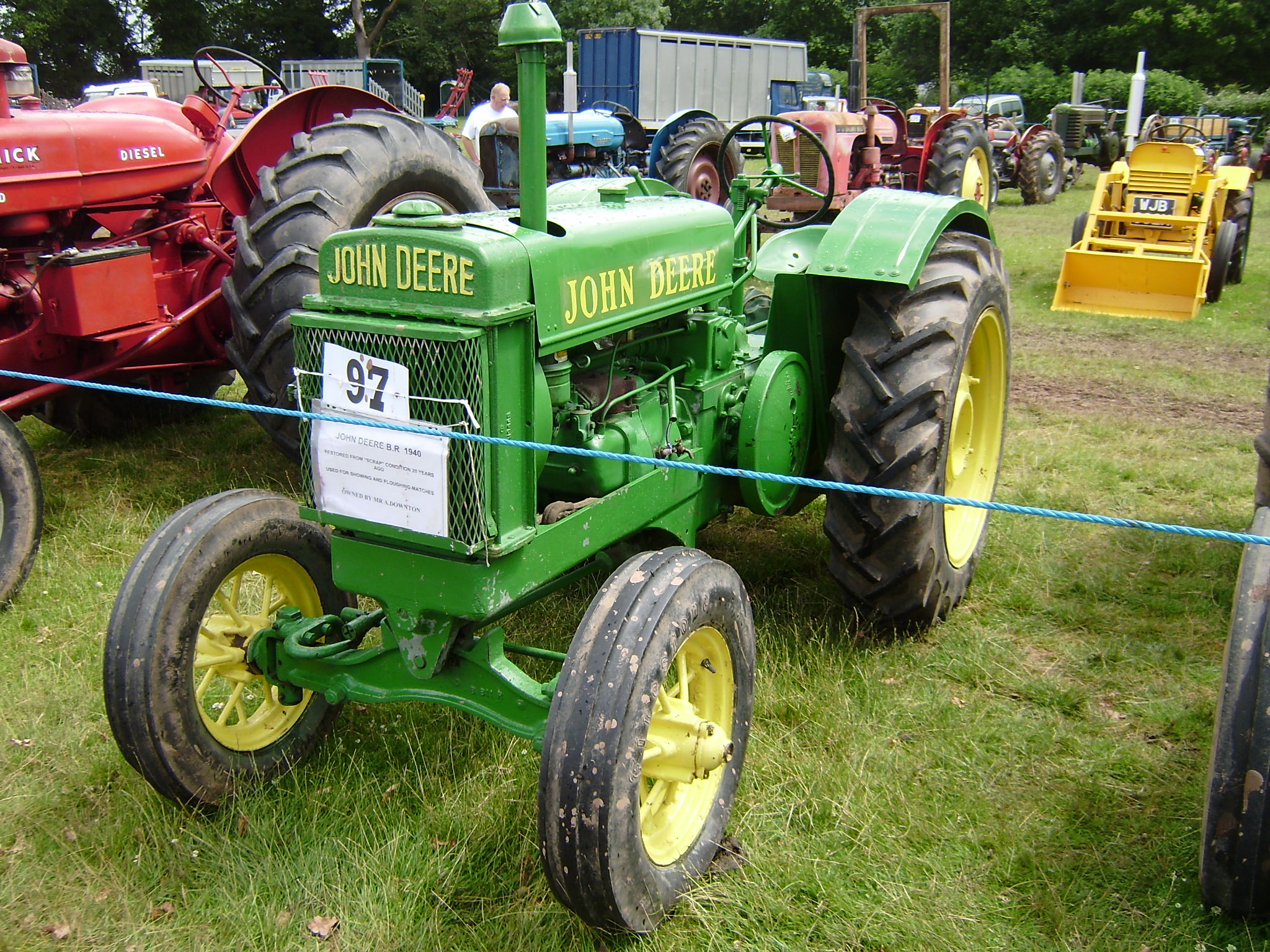 john deere tricycle tractor