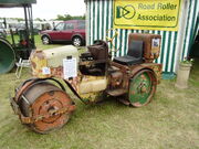 Aveling-Barford GA roller - XTL 413 at Belvoir 08 - P5180452