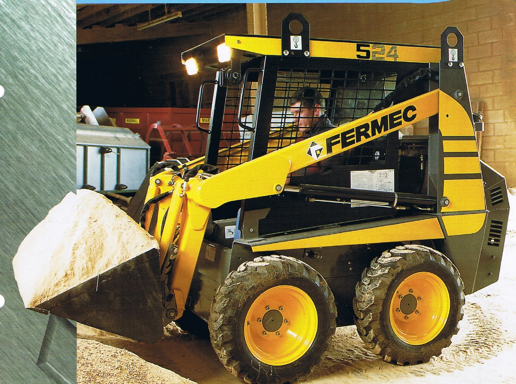 Fermec 524 skid steer Tractor & Construction Plant Wiki FANDOM
