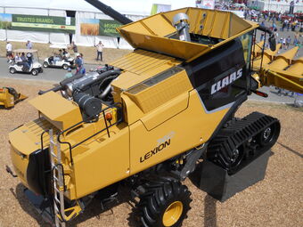 Lexion Tractor Construction Plant Wiki Fandom