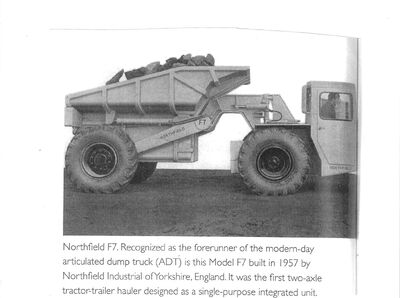 1957 NORTHFIELD F7 Diesel ADT