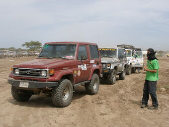 Toyota Land Cruiser 70 Series Tractor Construction Plant