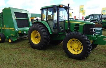 John Deere 6110 J Tractor Construction Plant Wiki Fandom