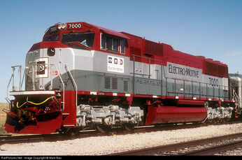 EMD SD70M Demo