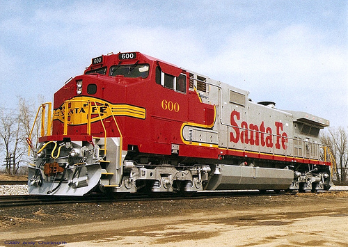 santa fe 3500 train set