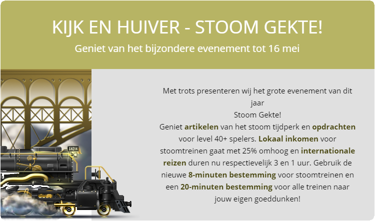Stoom Gekte 2016