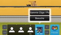 GUI-Anzeige Post Bill-iPad