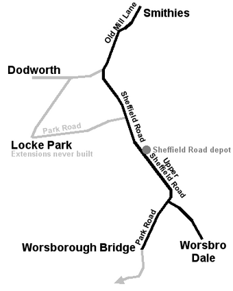 Barnsley And District Tramway Worldwide Trams Wiki Fandom