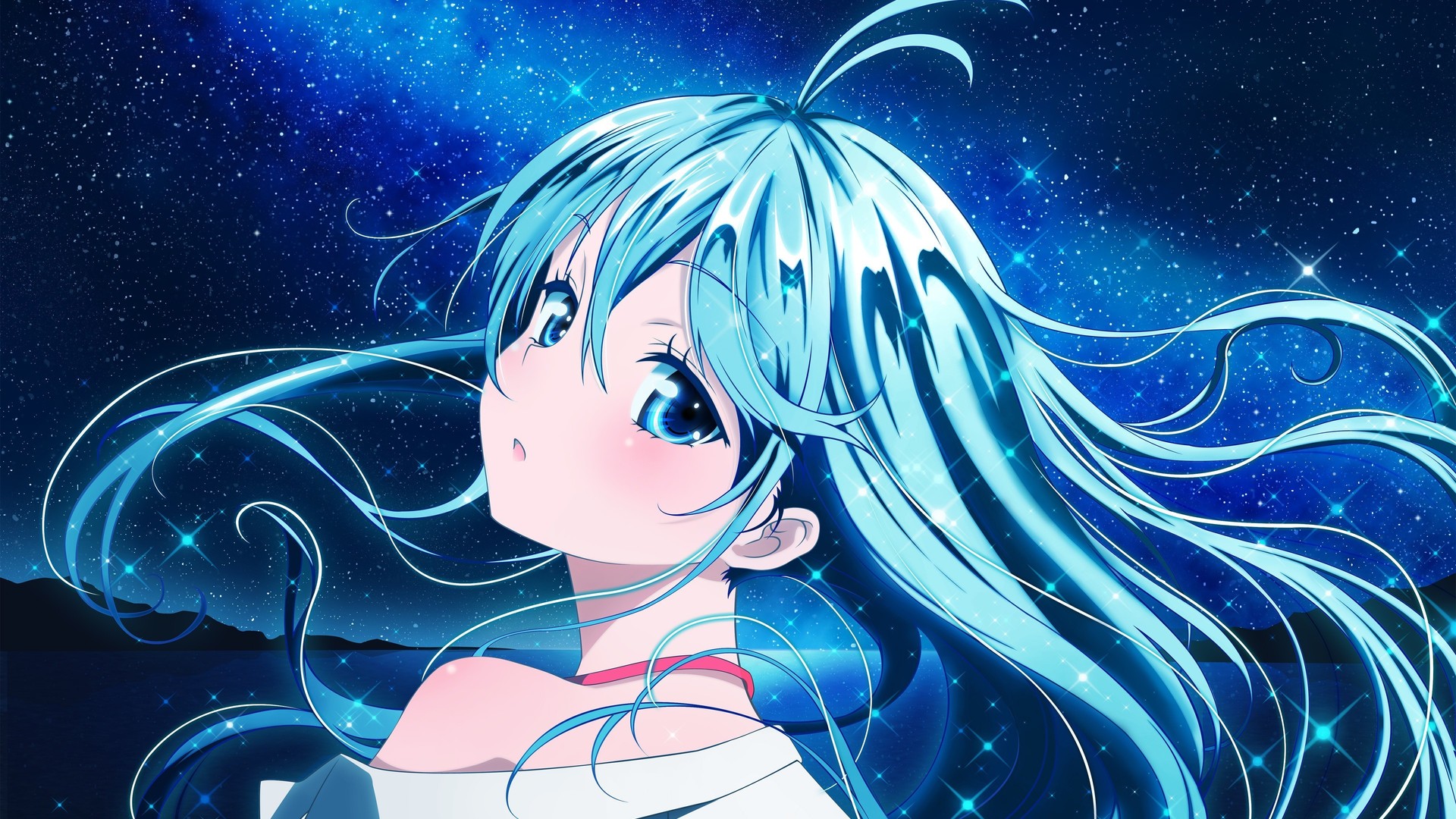 Blue-haired Nekomimi Girl Manga - wide 2