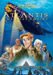 Disney's Atlantis The Lost Empire - DVD Cover