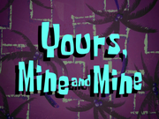 Yours,MineandMinetitlecard