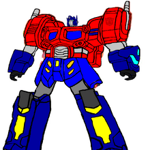 transformers animated optimus