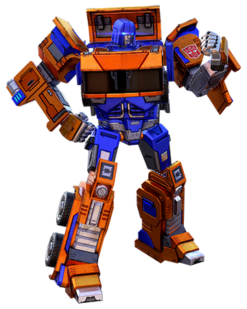 Huffer Transformers Earth Wars Wikia Fandom - earth bot roblox