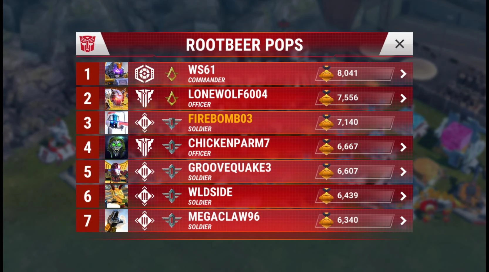 Medals Transformers Earth Wars Wikia Fandom