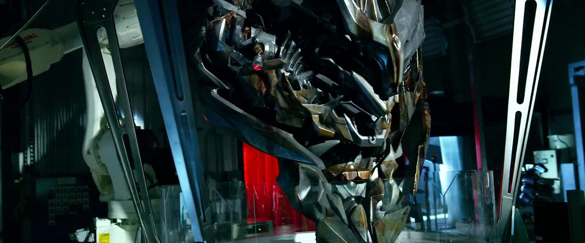 Image Megatron Head at KSI.jpg Transformers Film Series Wiki