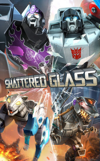 transformer shattered glass